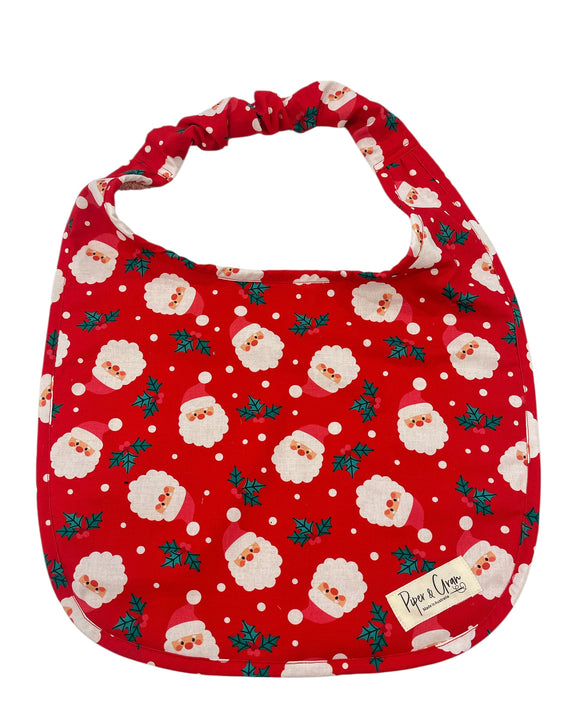 The Merry maker (Red)drool bib