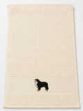 The perfect towel Bernese Mountain dog