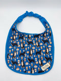 The Bernese coffee date blue bib
