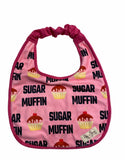 Sugar Muffin Drool Bib