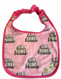Girl power drool Bib