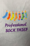 Professional Sock Thief Bib